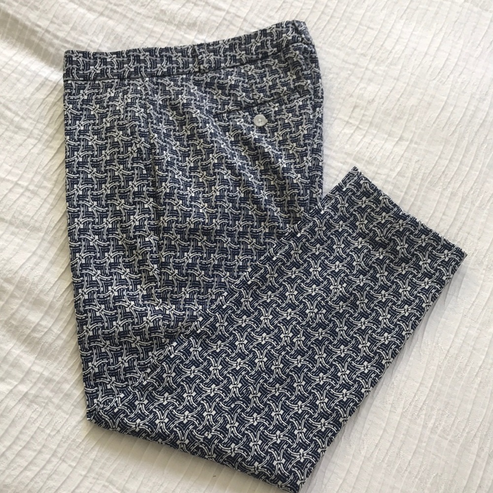 Banana Republic Avery ankle pant navy sz 2